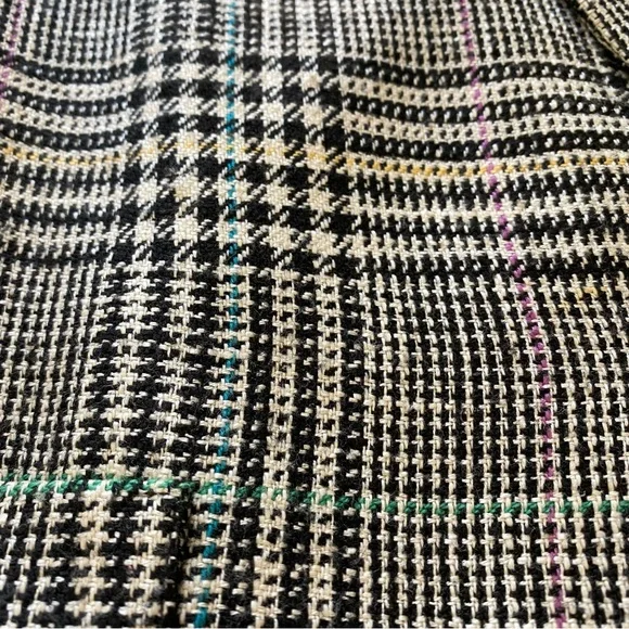 Vintage Morgan Taylor Blazer! Plaid padded jacket w/ pockets. Sz: 14 - Picture 15 of 16